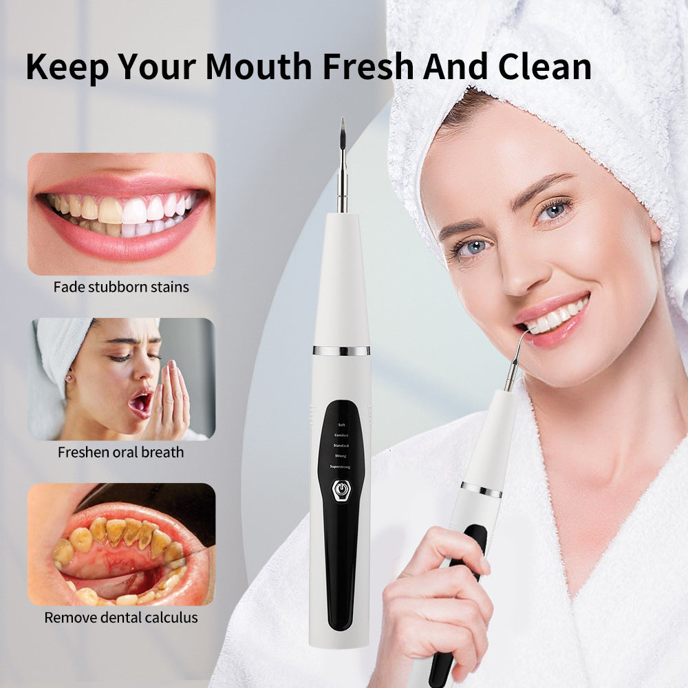 5-Speed Ultrasonic Tooth Cleaner Electric Tooth Beauty Instrument Home Tooth Whitening Instrument Tooth Care Tooth Cleaning Instrument